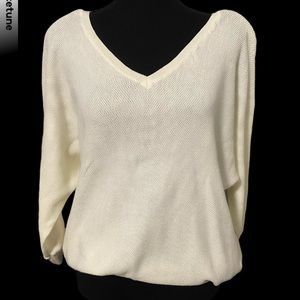 Knit Cream Top Medium